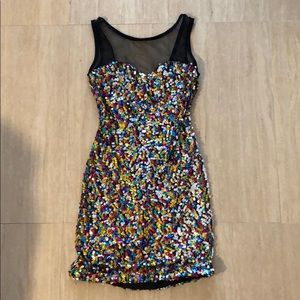 Ark & Co. sequin dress from nasty gal